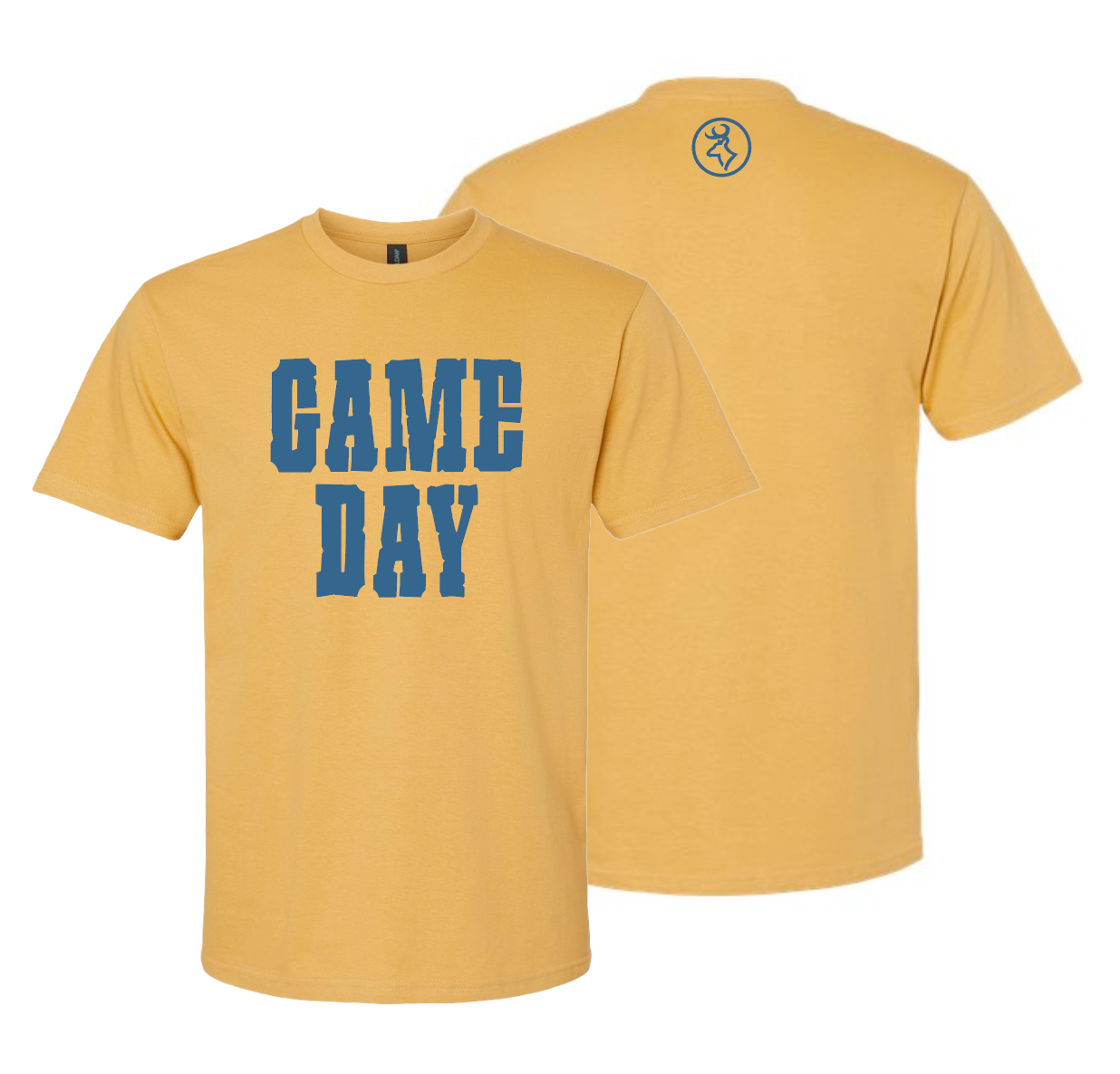 BUCKS GAME DAY TEE - MUSTARD