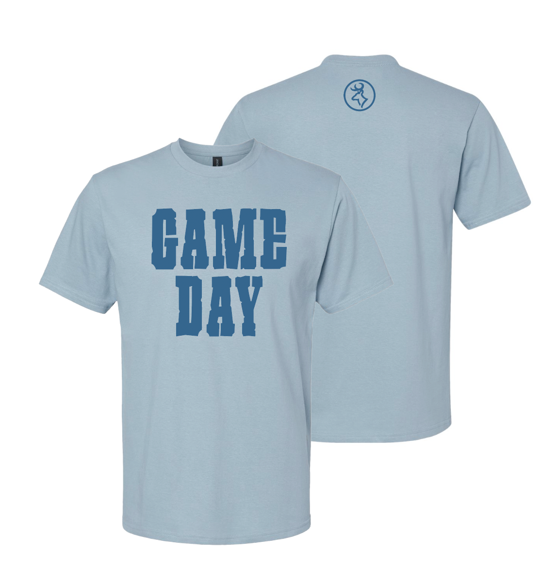 BUCKS GAME DAY TEE - STEEL BLUE
