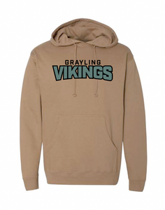 VIKINGS CAMEL HOODIE