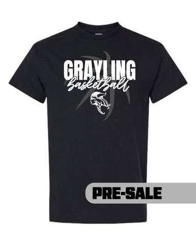 Grayling Girls Basketball - Tee shirt - Black