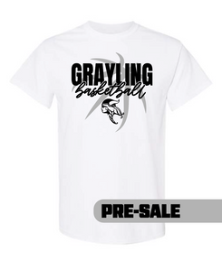Grayling Girls Basketball - Tee shirt - White
