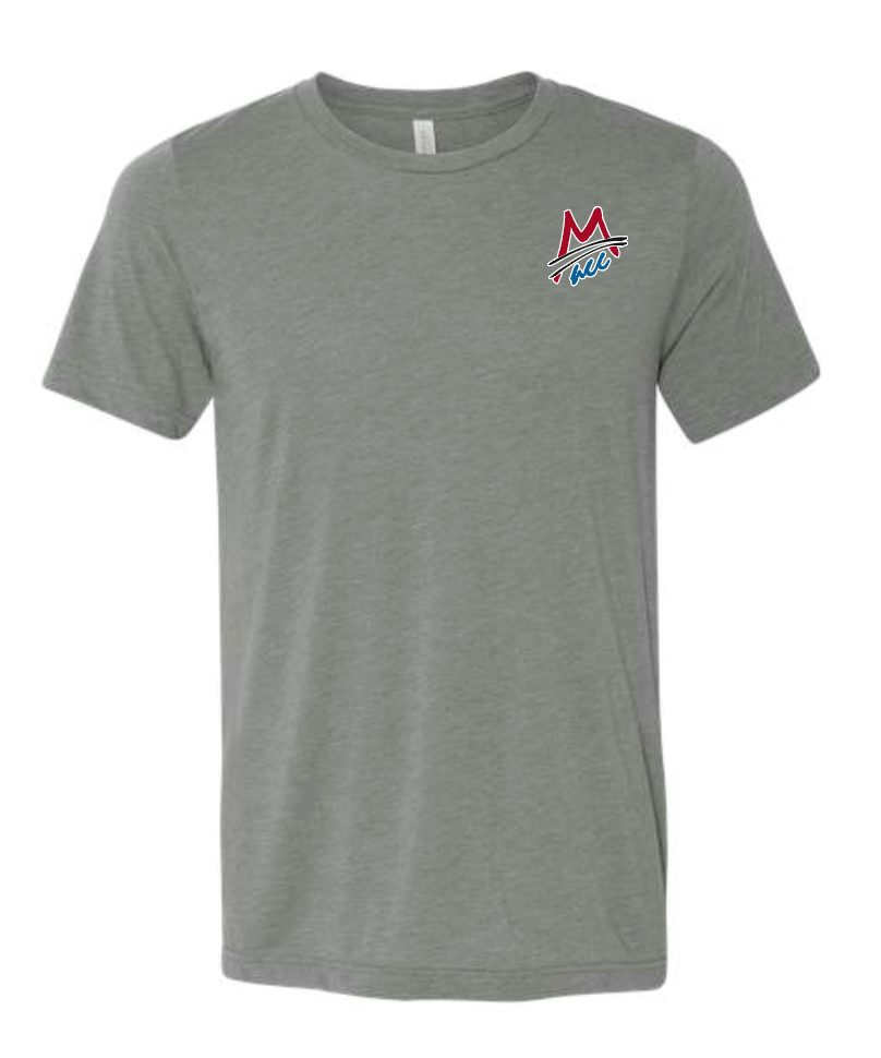 MACC - PRE-ORDER - Bella + Canvas tee shirt - Deep Heather Gray (unisex)