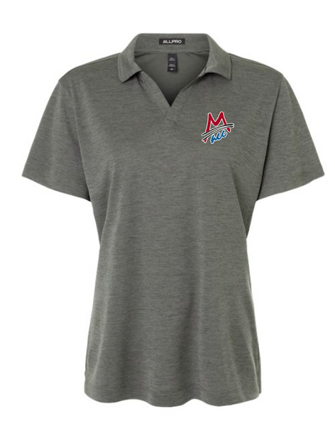 MACC - PRE-ORDER - AllPRO performance polo - Melange Gray (LADIES)