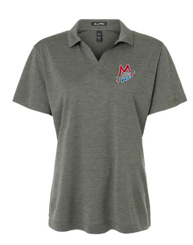MACC - PRE-ORDER - AllPRO performance polo - Melange Gray (LADIES)