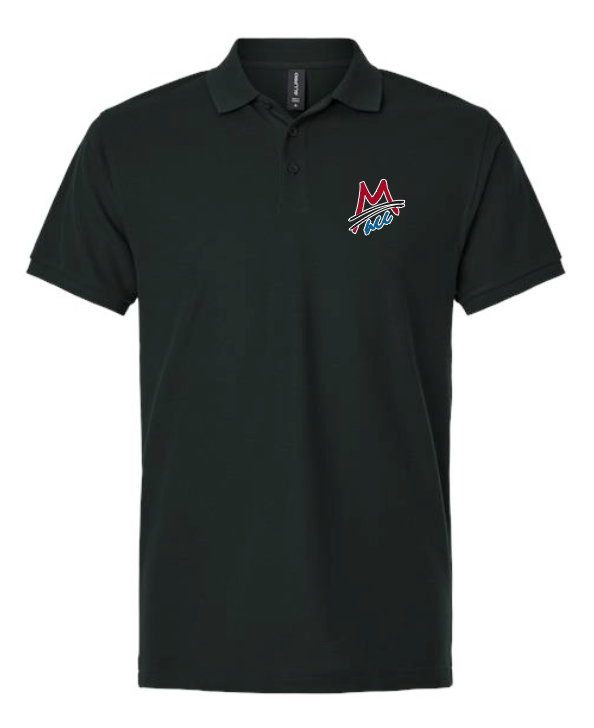 MACC - PRE-ORDER - AllPRO cotton polo - Black (unisex)