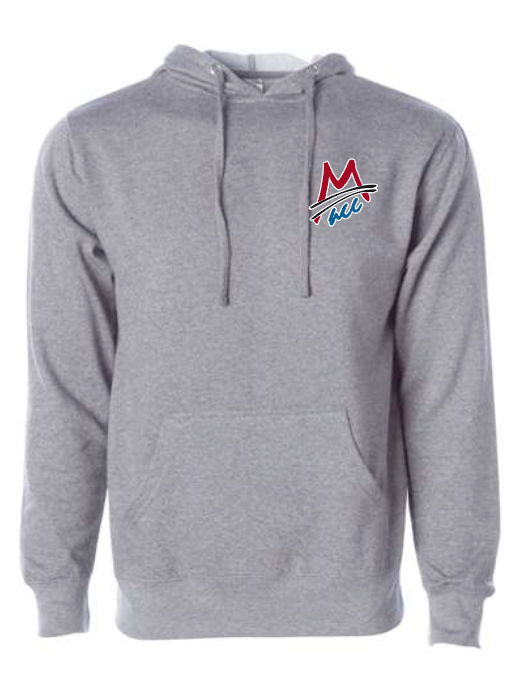 MACC - PRE-ORDER - Independent Trading Co. Hooded Fleece - Athletic Heather (UNISEX)