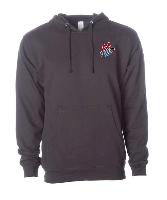 MACC - PRE-ORDER - Independent Trading Co. Hooded Fleece - Black (UNISEX)