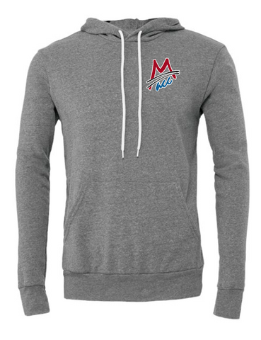 MACC - PRE-ORDER - Bella + Canvas Hooded Fleece - Deep Heather Gray (UNISEX)
