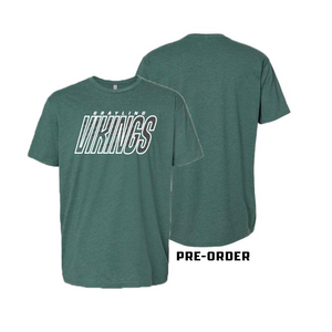 VIKING GEAR PRE-ORDER - TEE SHIRT - HEATHER FOREST