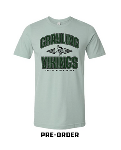 VIKING GEAR PRE-ORDER - TEE SHIRT - Light Sage