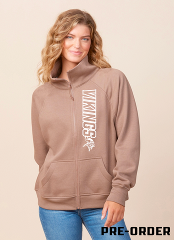 VIKING GEAR PRE-ORDER - FLEECE FULL ZIP - Java Brown