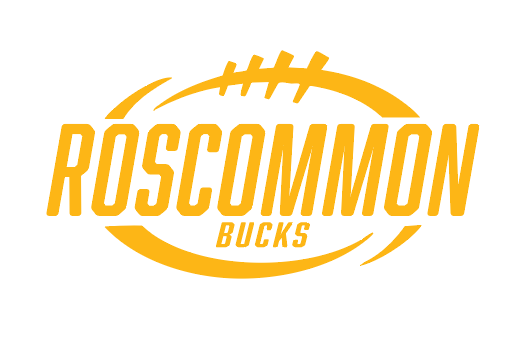 ROSCOMMON FOOTBALL - PRE ORDER - VINYL WINDOW STICKER - YELLOW GOLD