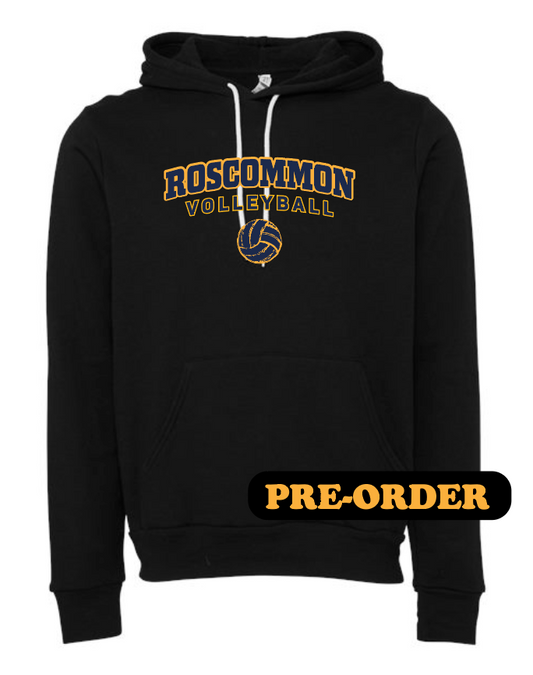 RVB - PRE-ORDER - Bella Canvas - Black Hooded Fleece