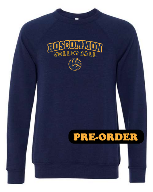 RVB - PRE-ORDER - Bella Canvas - Navy Crewneck Fleece