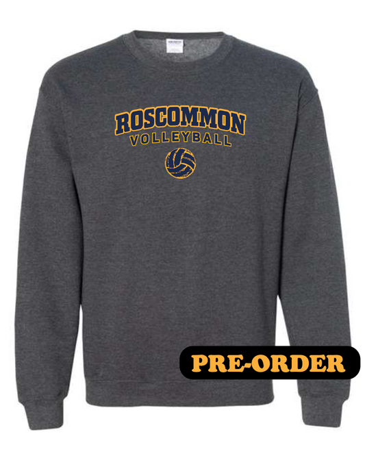 RVB - PRE-ORDER - Crewneck Fleece - Heather Charcoal
