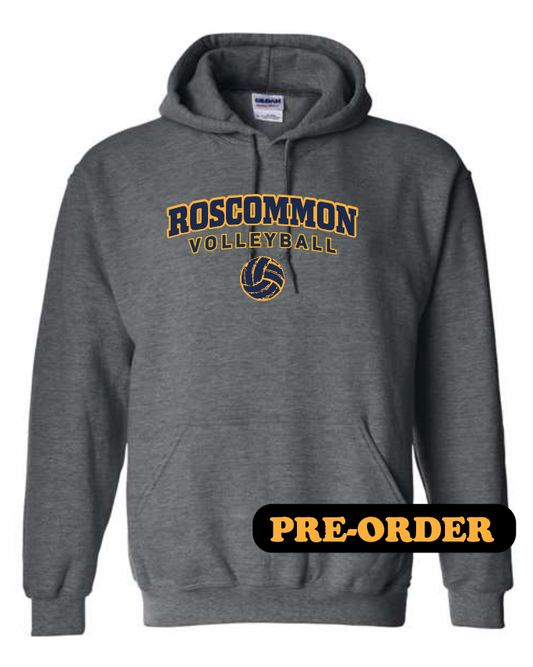 RVB - PRE-ORDER - Hooded Fleece - Heather Charcoal