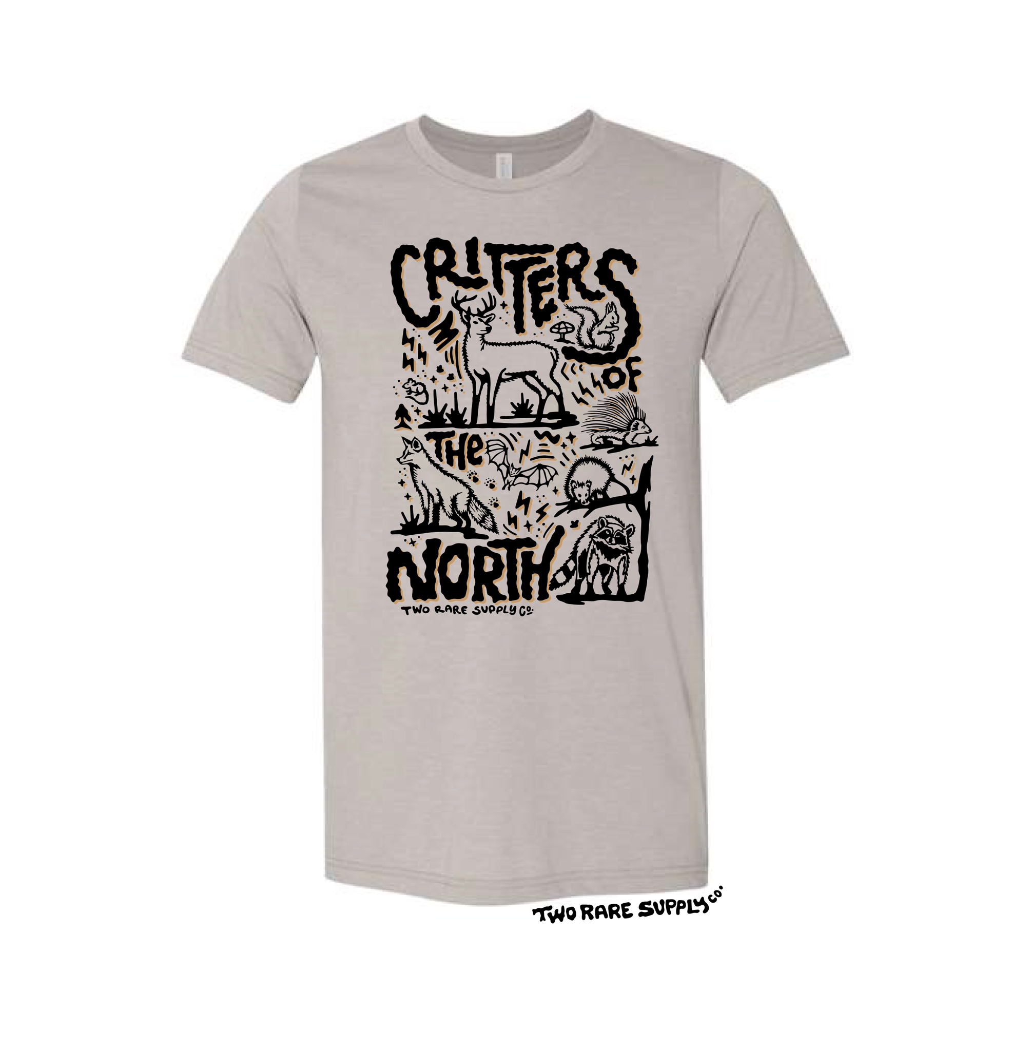 Critters of the North - Heather Silk Gray