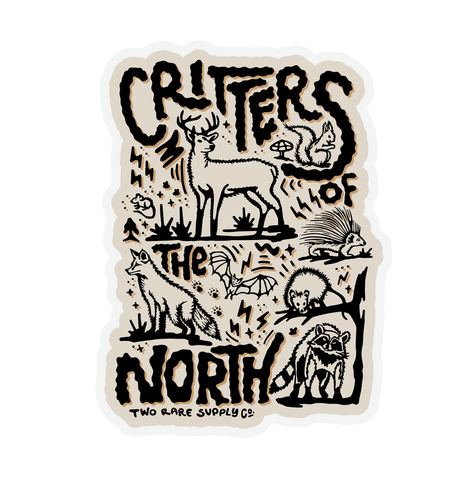 Critters of the North - Sticker