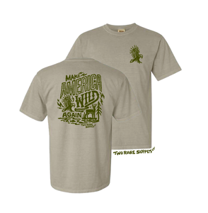 Make America Wild Again - Khaki Tee