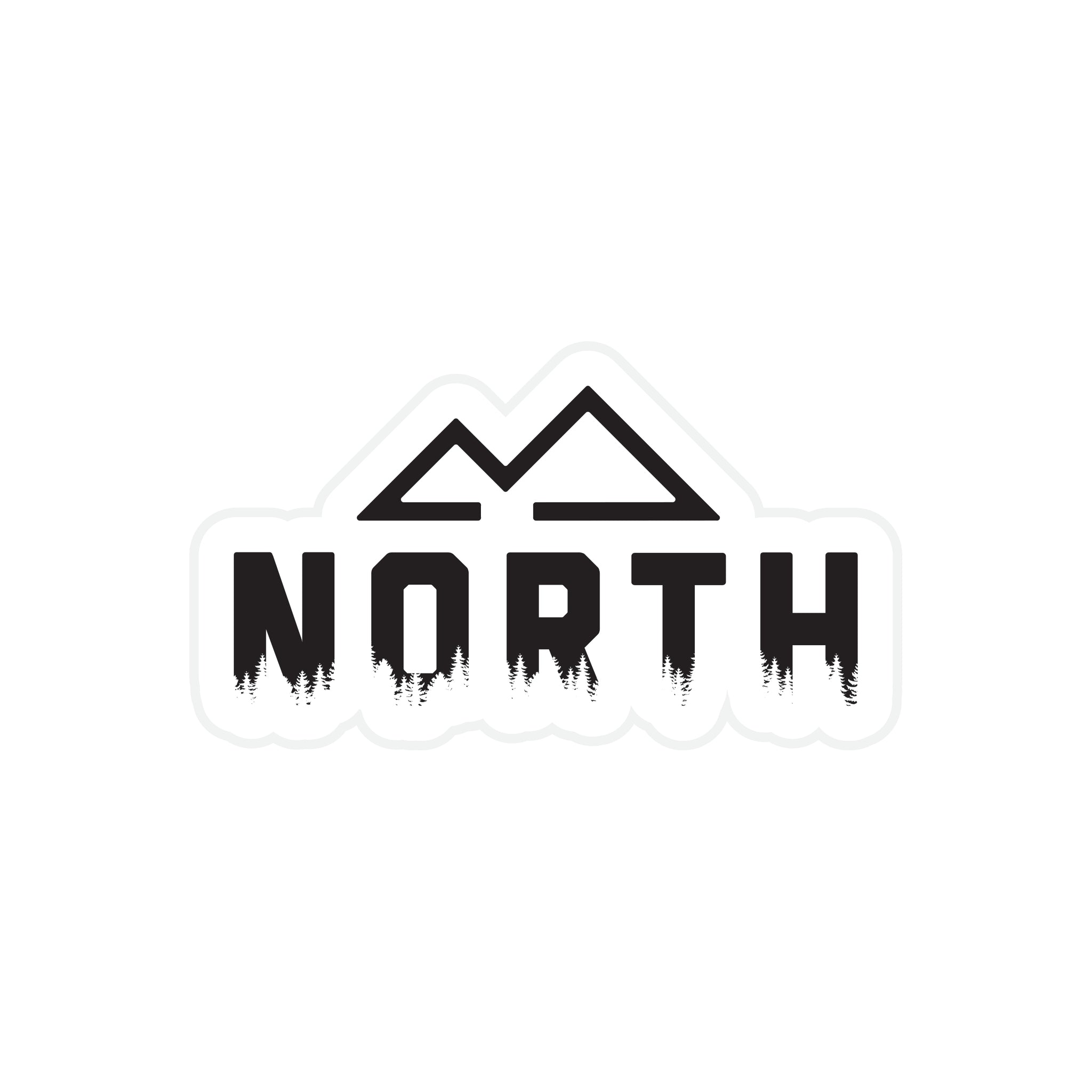 North Sticker